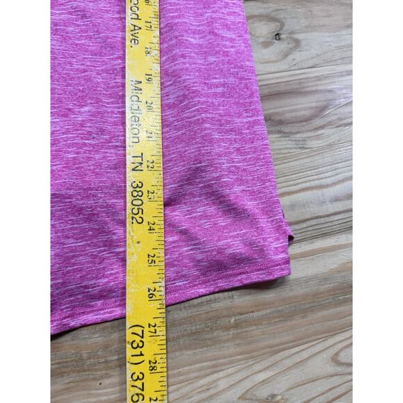 ID Ideology Sleeveless Workout Dress Big Jr/Girls L Pink Shock Heather Racerback - Picture 6 of 9